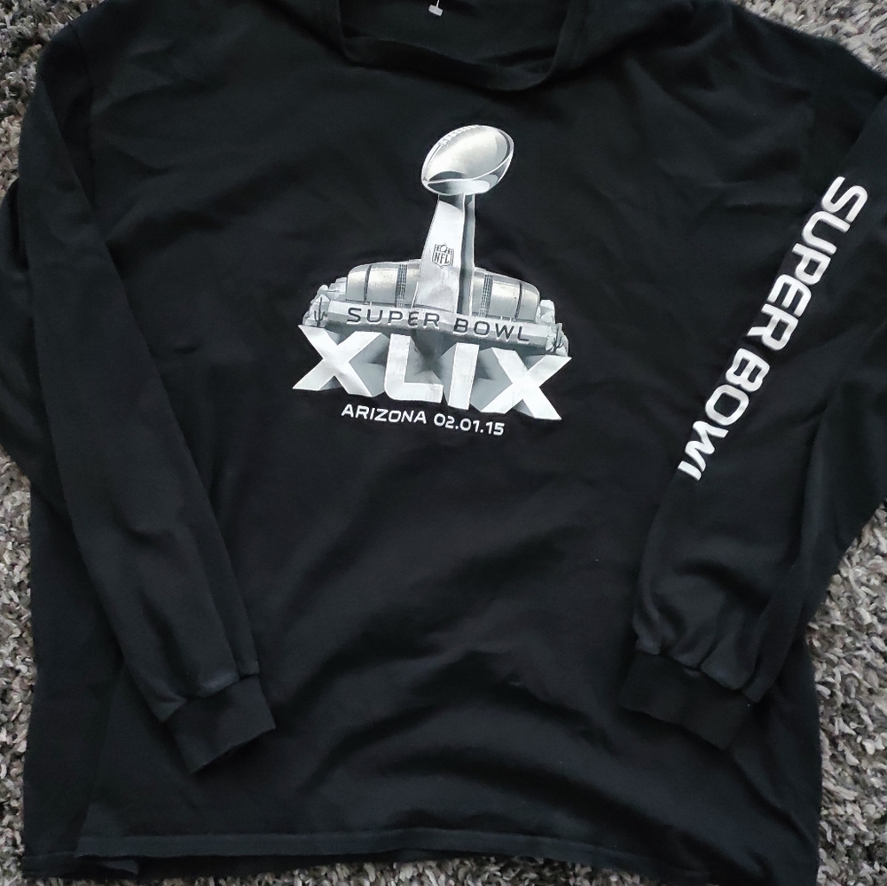 2015 NFL Super Bowl Shirt Men's Large